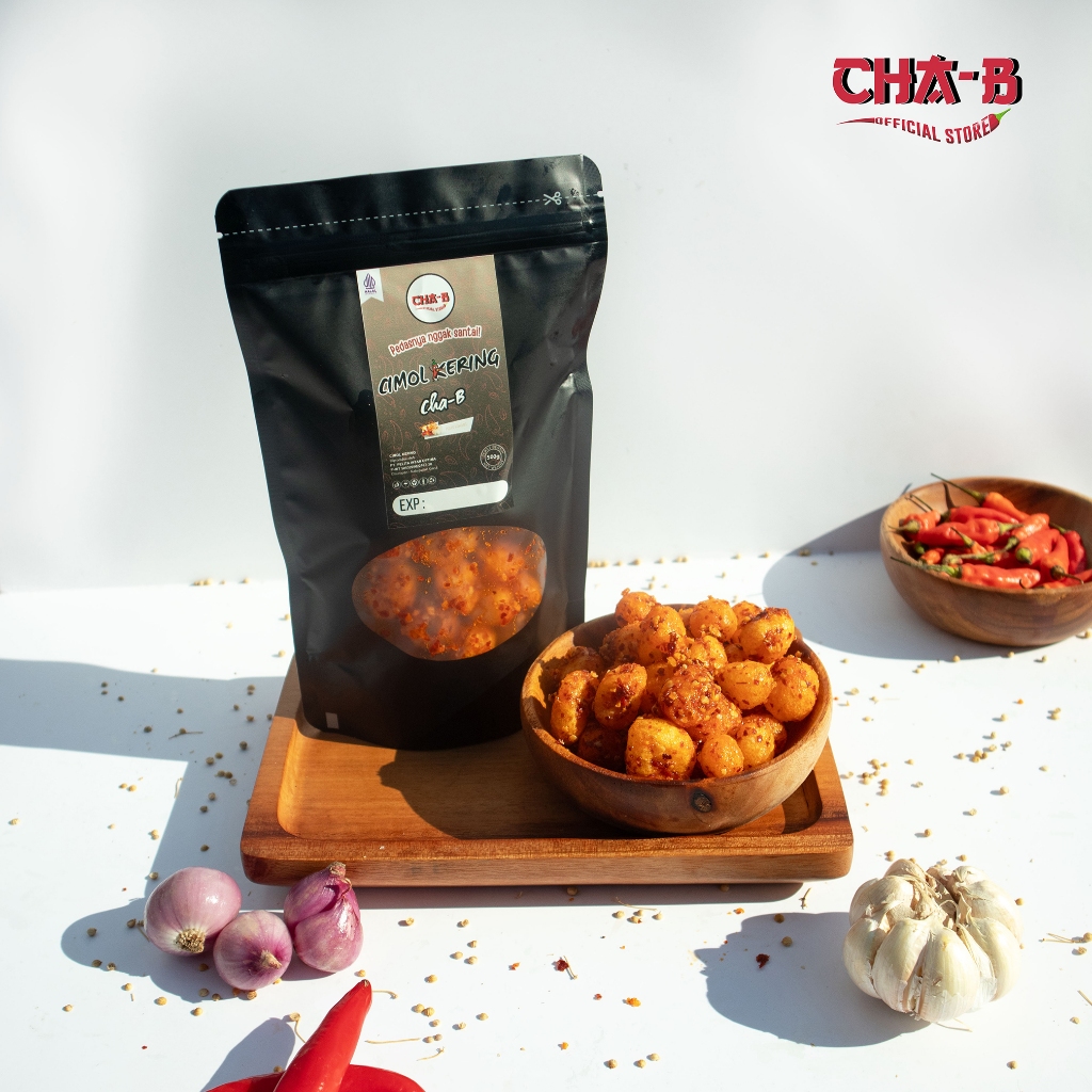 

CHA-B Moring Cimol Kering Rasa Pedas Bawang 500 gram