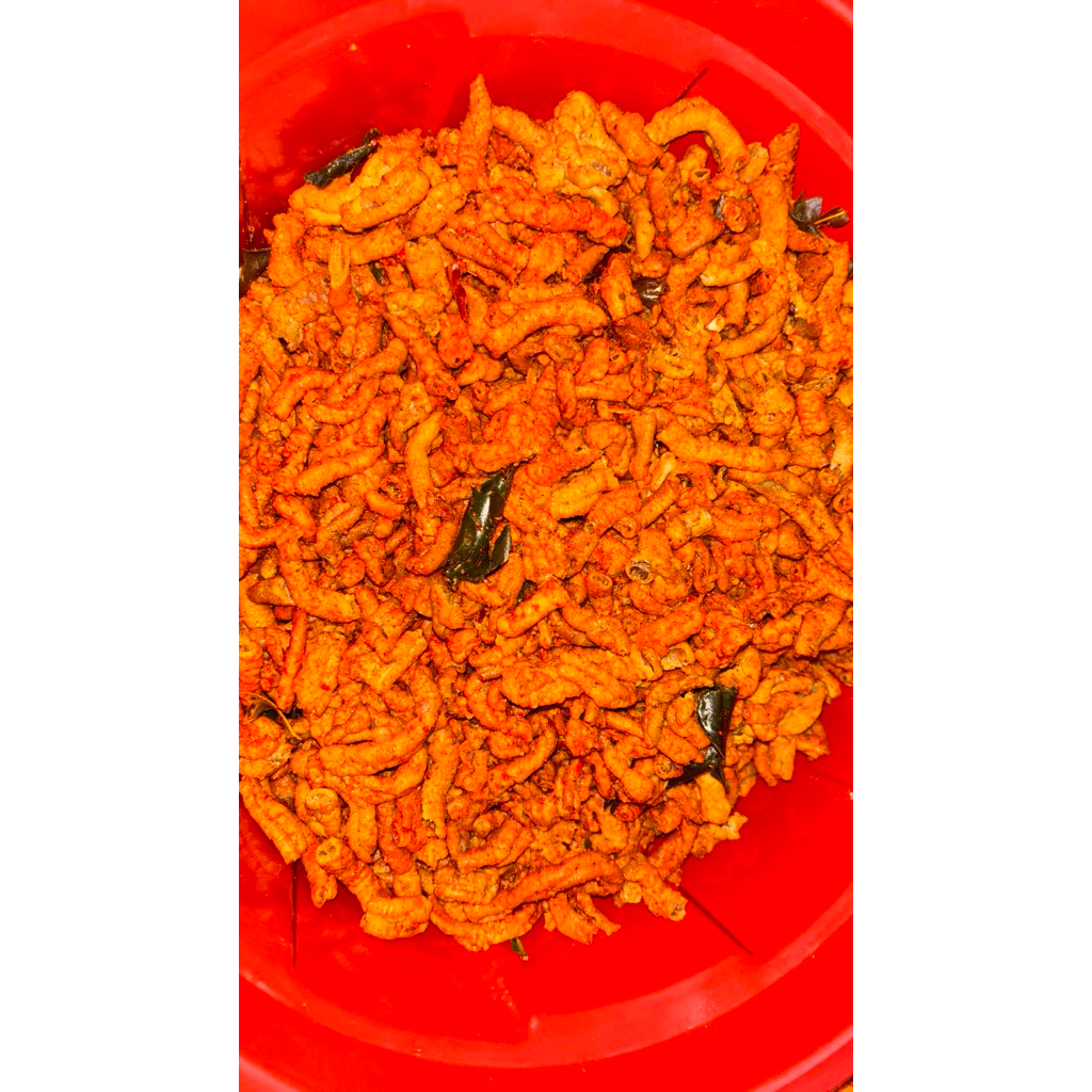 

Usus pedas daun jeruk kemasan 500gr