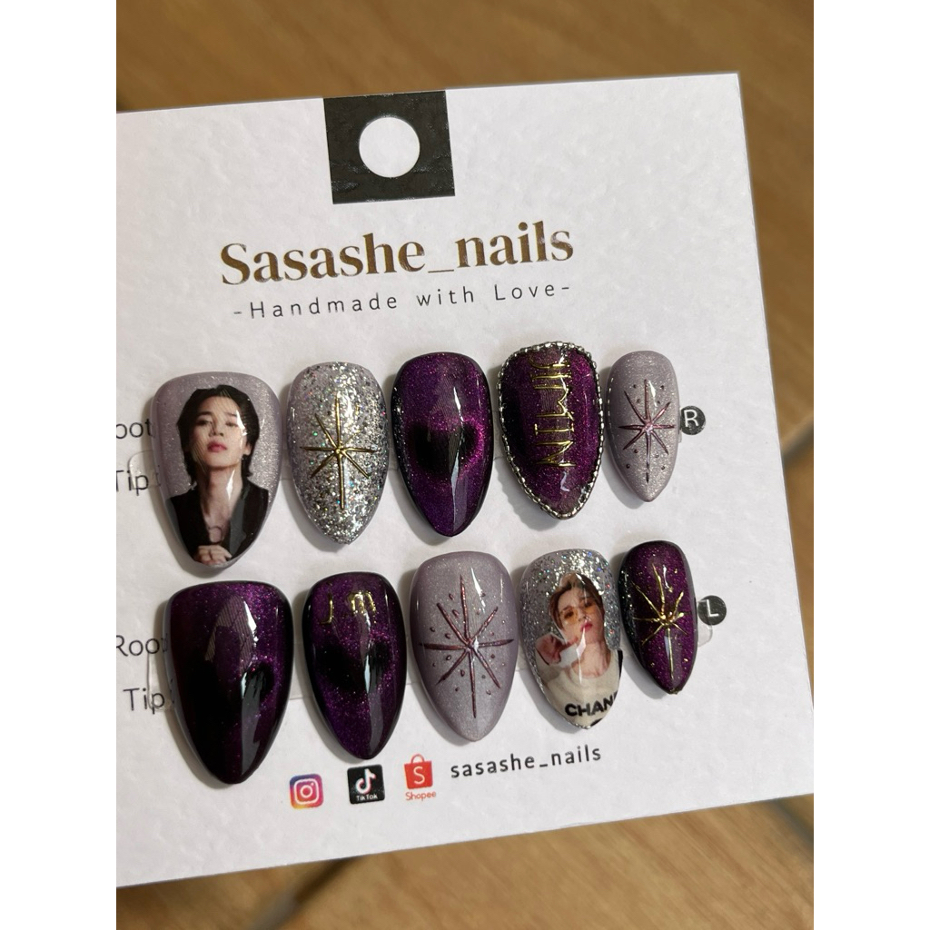 BTS Press On Nails Premium