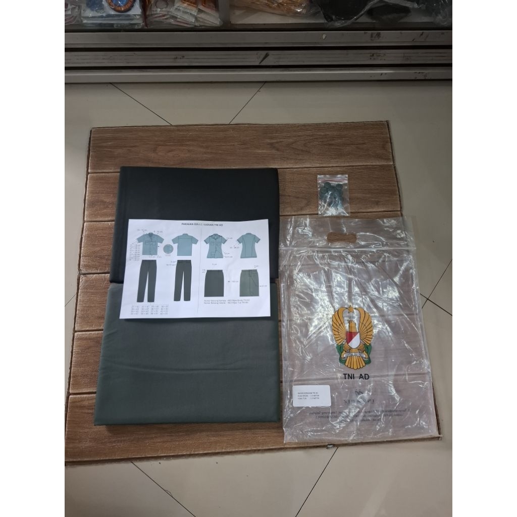 bahan pdh  tni ad woll | bahan pdh tni