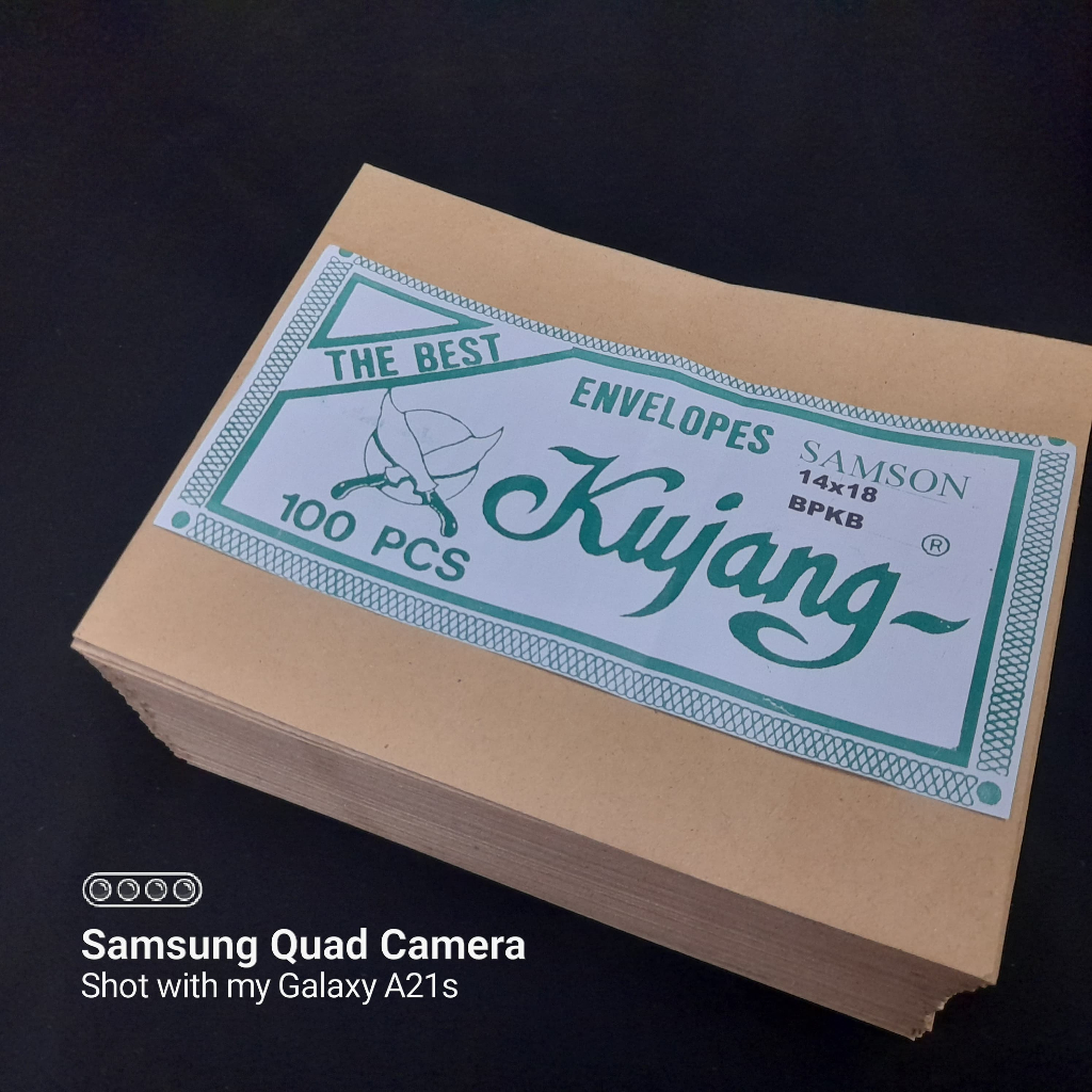 

AMPLOP SAMSON Coklat 70 GR 14X18 CM 100 LEMBAR BPKB ATAU PASSPOR KUJANG