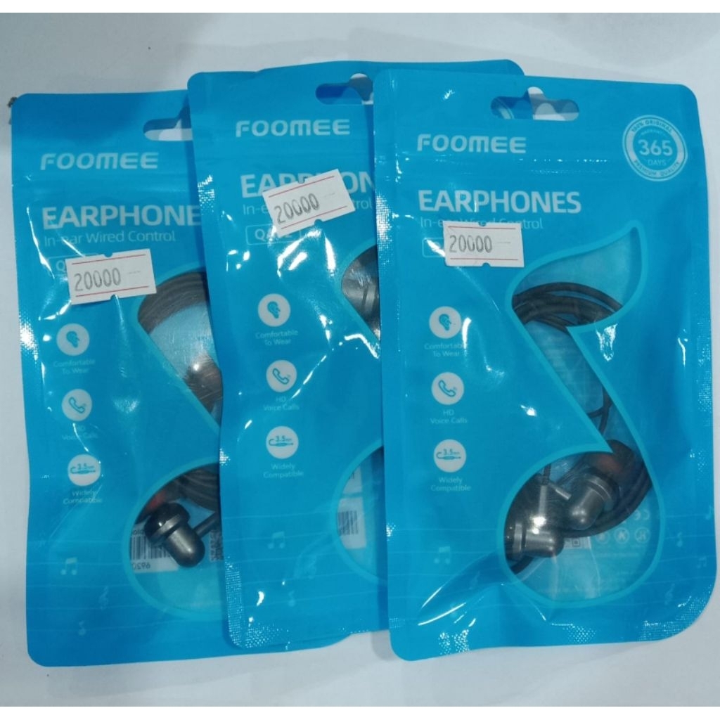 FOOMEE QA02,HEADSET EARPHONE