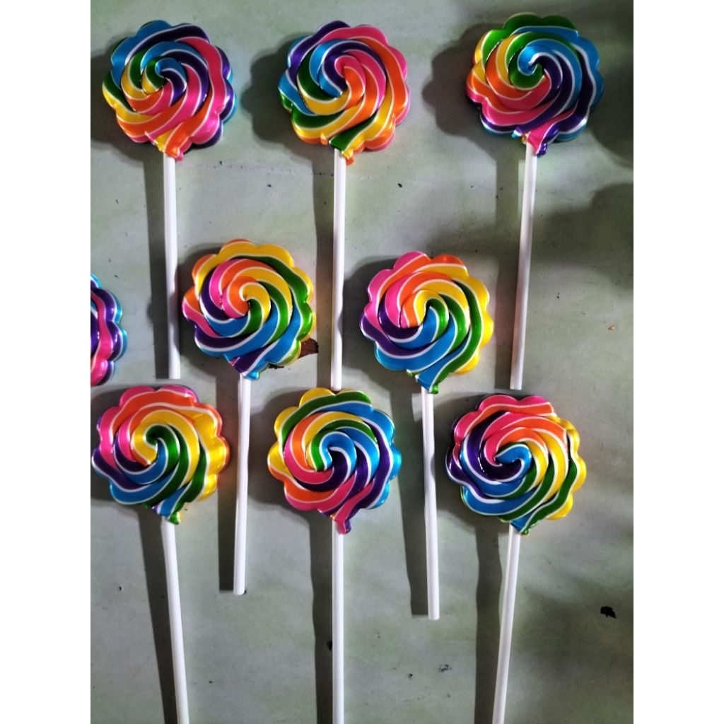 

Permen lolipop bunga 6.5cm 50pcs