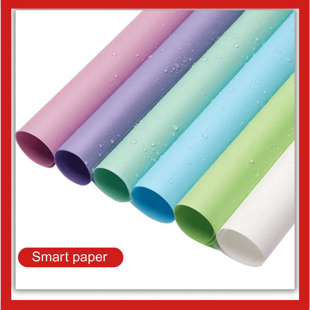 

Isi Isi 20 LEMBAR Kertas Buket Bunga Full Color Opp Flower Wrapping Paper Full Color Cellophane KB098