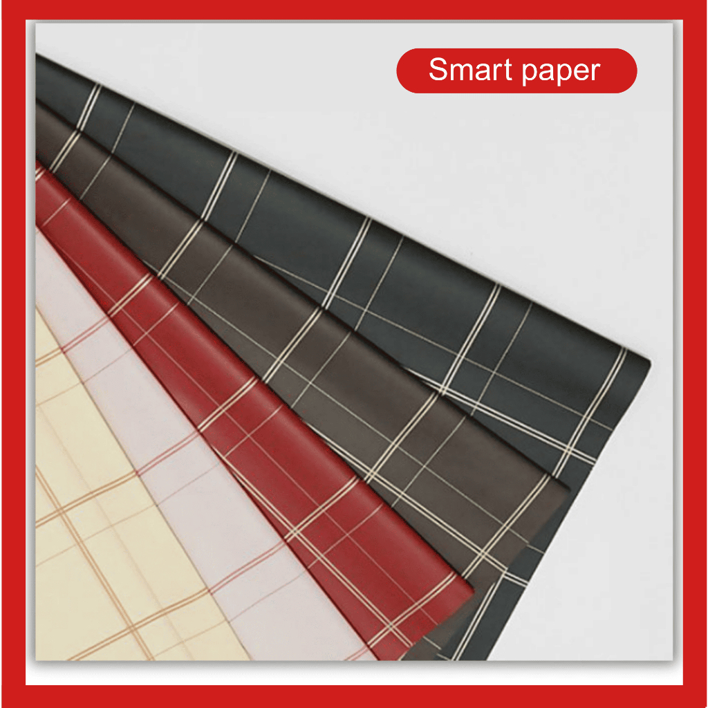 

Kertas Buket Bunga Motif Garis Flower Wrapping Cellophane Paper KB094