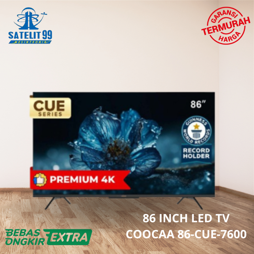 86 INCH LED TV COOCAA 86-CUE-7600