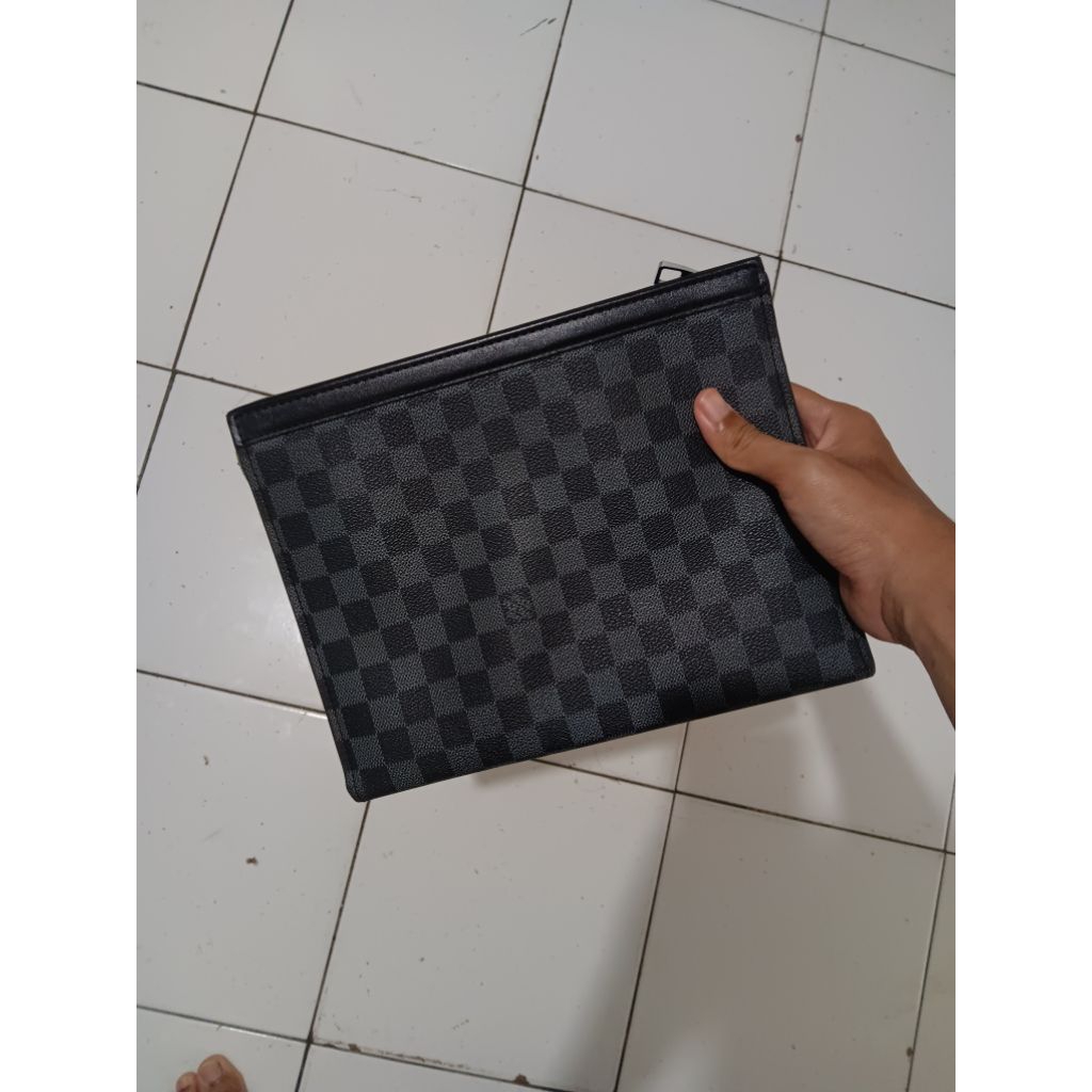JUAL CLUTH LV / TAS TANGAN LOUIS VUITTON PRIA