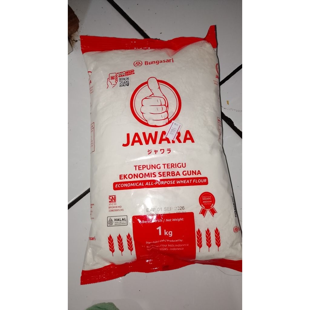 

Tepung Terigu Jawara / Gatotkaca / Kompas 1 kg