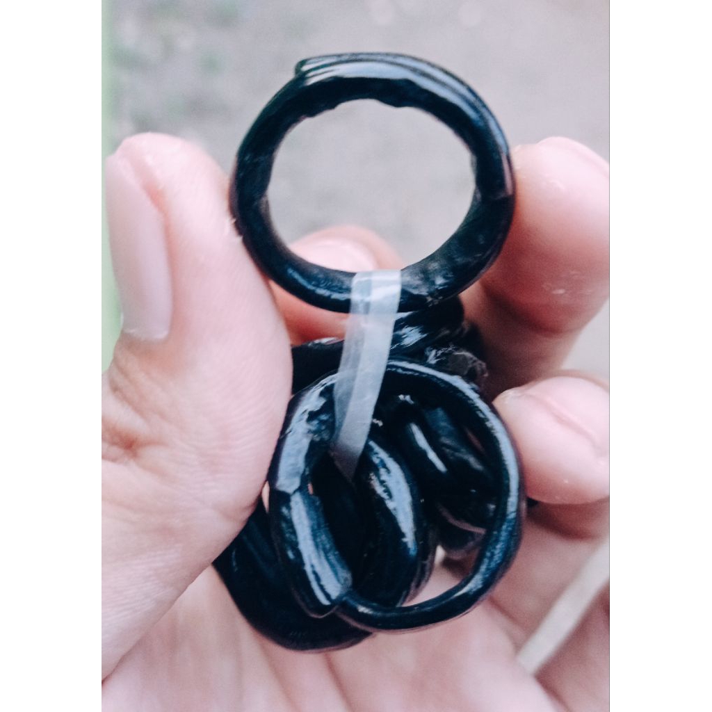 CINCIN AKAR BAHAR HITAM ASLI