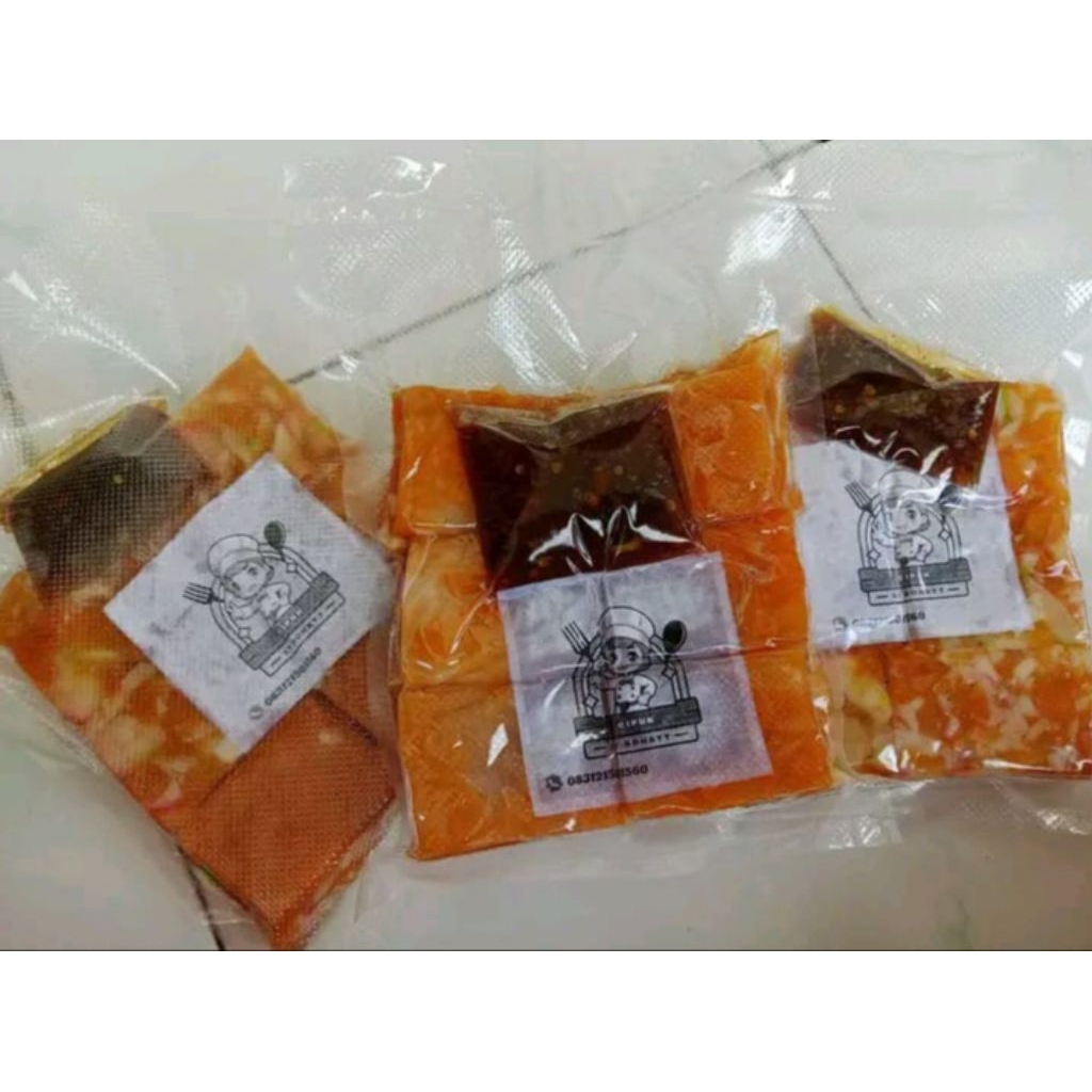 

Cipuk Aci Kerupuk Bumbu Cuko endolita kemasan vakum 250gr