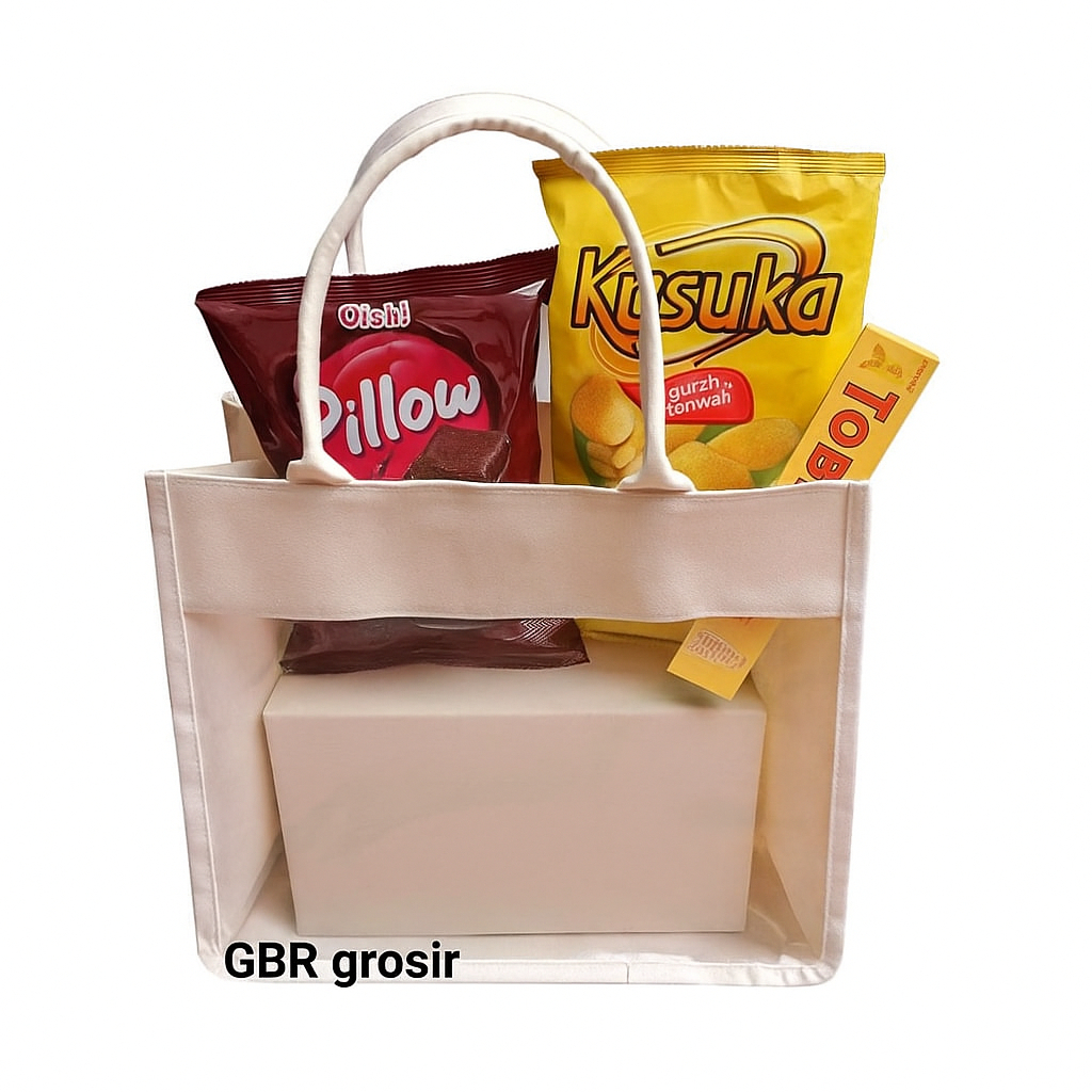 

Tas KANVAS KOMBINASI MIKA BENING / Tote Bag / Tas Jinjing