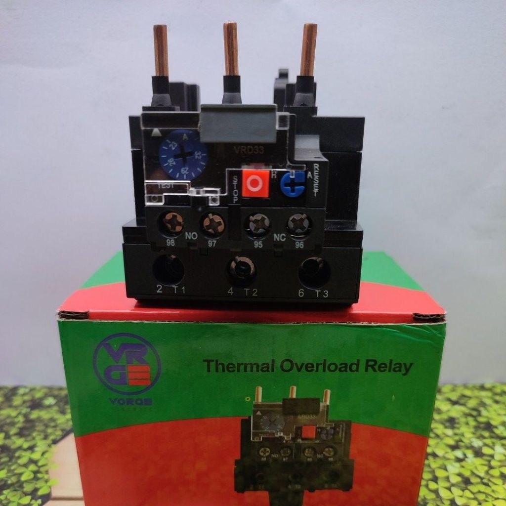 Thermal Overload Relay TOR VORGE VRD3353 VRD 3353 23A-32A setara LRD3353 LRD 3353 garansi 1 tahun