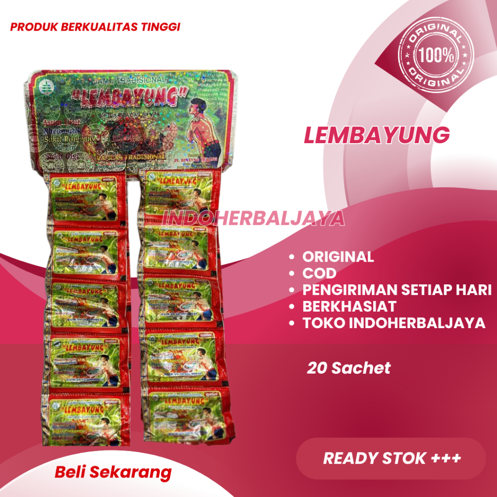 

Kapsul Renceng Lembayung 20 Sachet Original