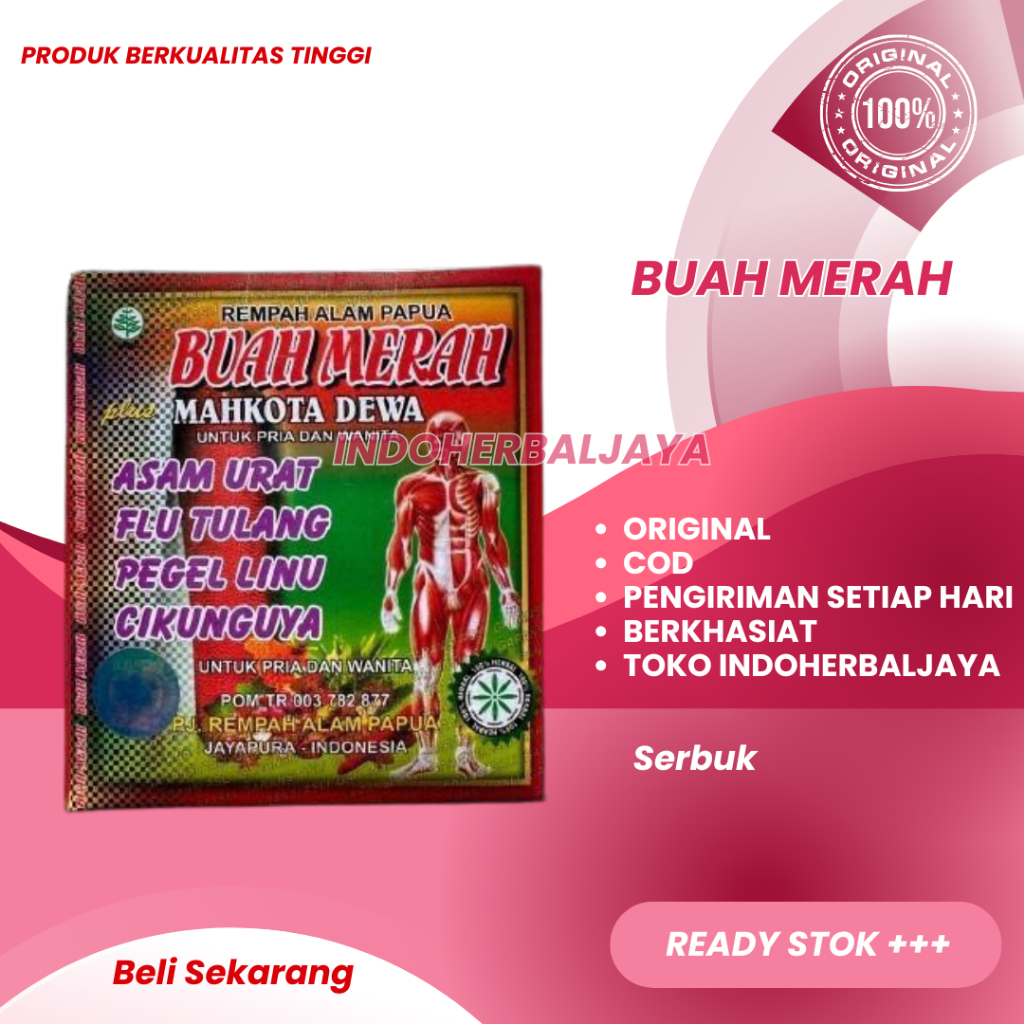 

Buah Merah Mahkota Dewa Original 100% Asli