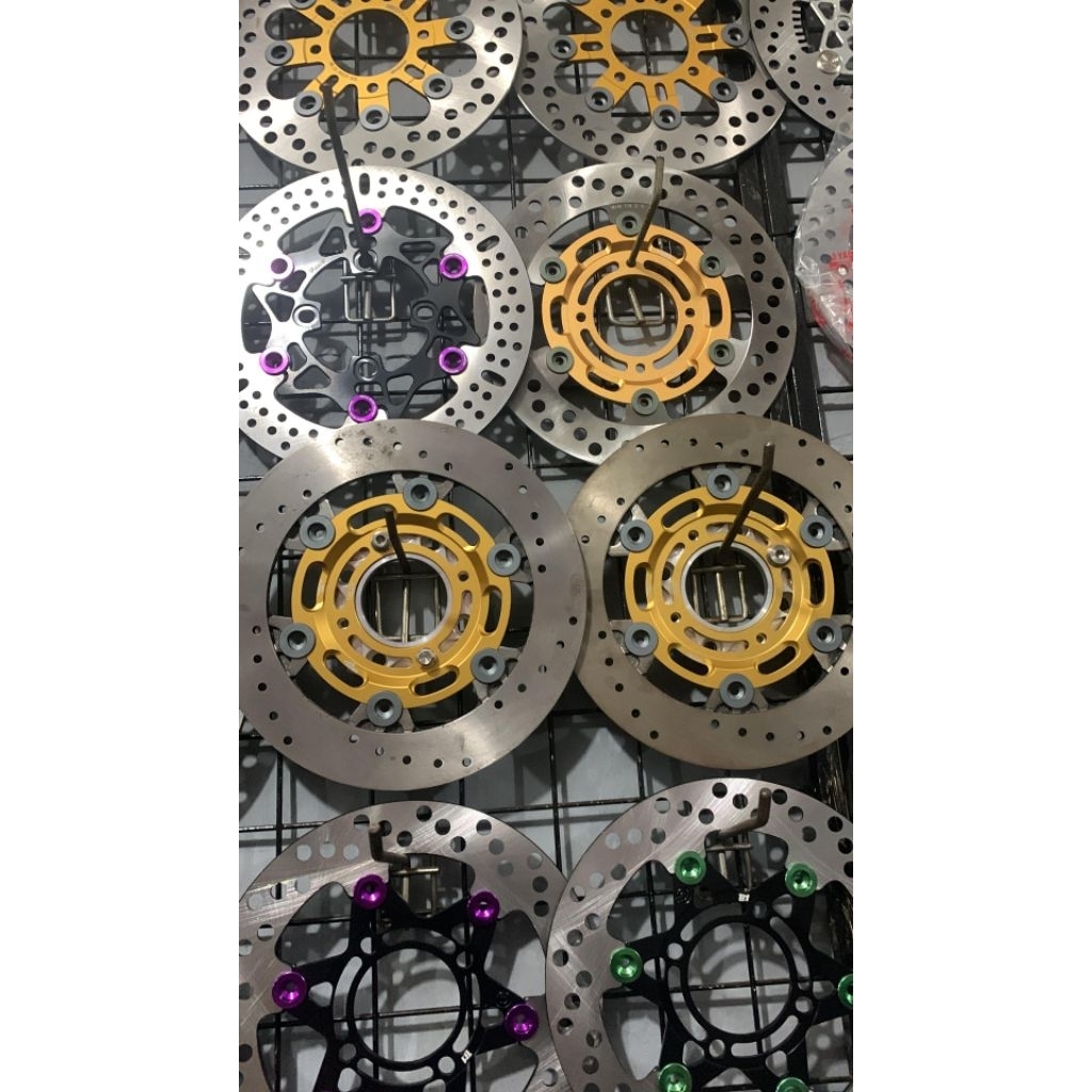 Disk piringan cakram Brembo Rotor Rs gold size 220mm