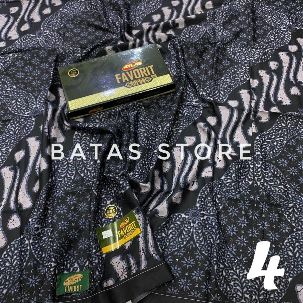 SARUNG ATLAS FAVORIT 515 BATIK SARUNG ATLAS MOTIF BATIK BY BHS