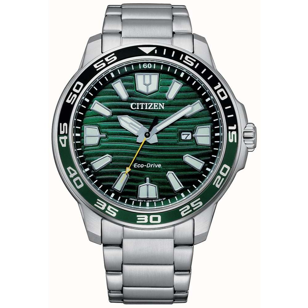 [PREORDER] Jam Tangan Citizen Men's Marine Eco-Drive Stainless Steel AW1526-89X
