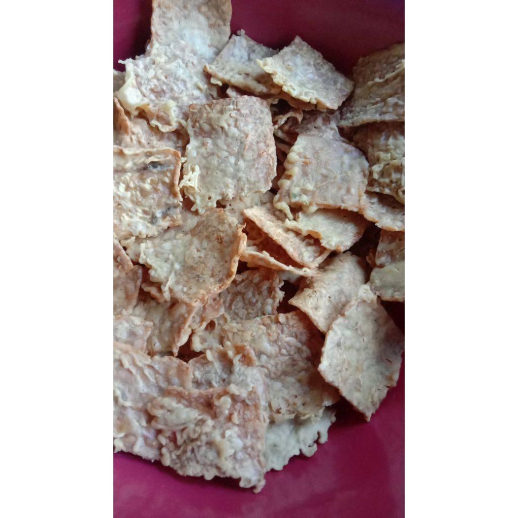 

kripik tempe renyah & gurih kemasan(1kg)
