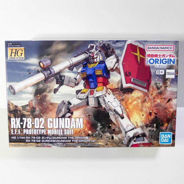 [BANDAI SPIRITS] HG 1/144 Mobile Suit Gundam: The Origin RX-78-02 Gundam