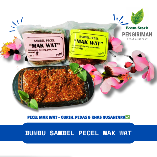 

BUMBU SAMBEL PECEL MAK WAT KHAS MALANG | FreshStock