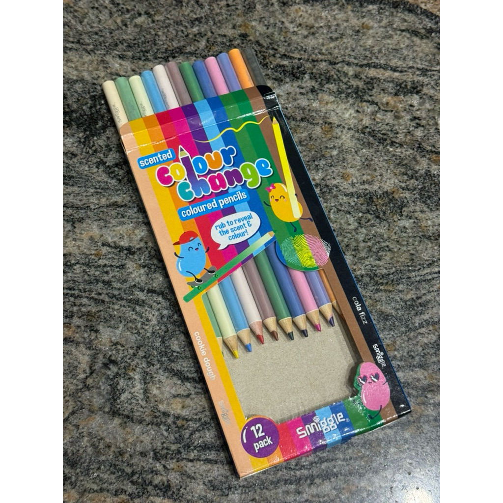 

SCENTED COLOUR CHANGE COLOUR PENCILS FROM SMIGGLE | PENSIL BERWARNA BISA BERUBAH WARNA & MEMPUNYAI AROMA MANIS DARI SMIGGLE