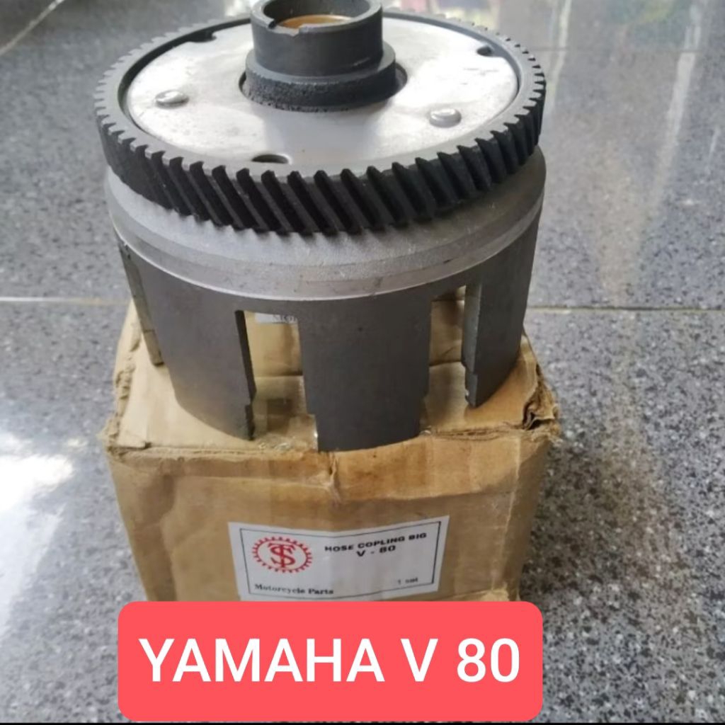 RUMAH KAMPAS KOPLING  KOPLING  YAMAHA V 80 V80