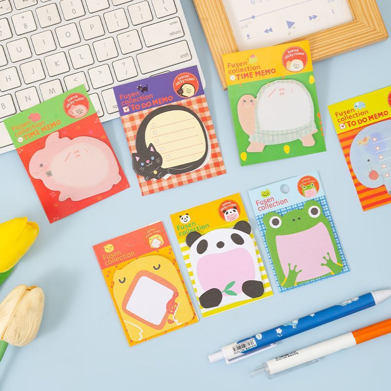 

BY Sticky Note Memo Karakter Hewan Kertas Memo Animal Lucu Stationery