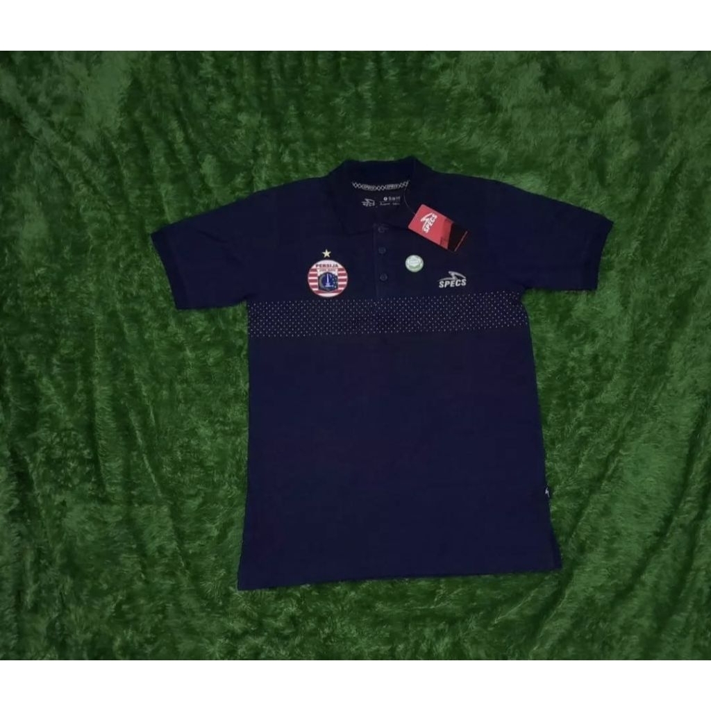 (SIZE S) polo shirt bola persija jakarta original specs