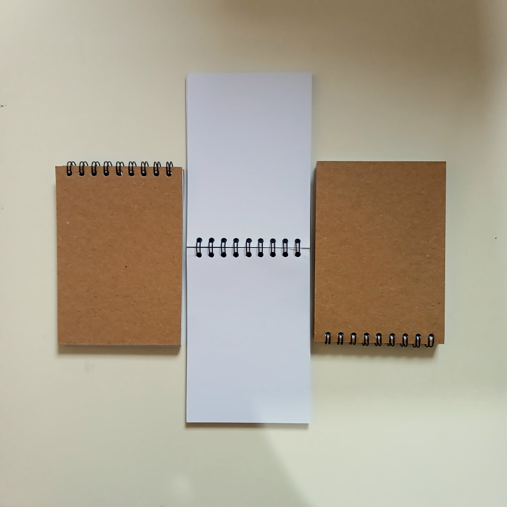 

Aquari Sketchbook spiral B7 cover craft 300gsm mini vertical module