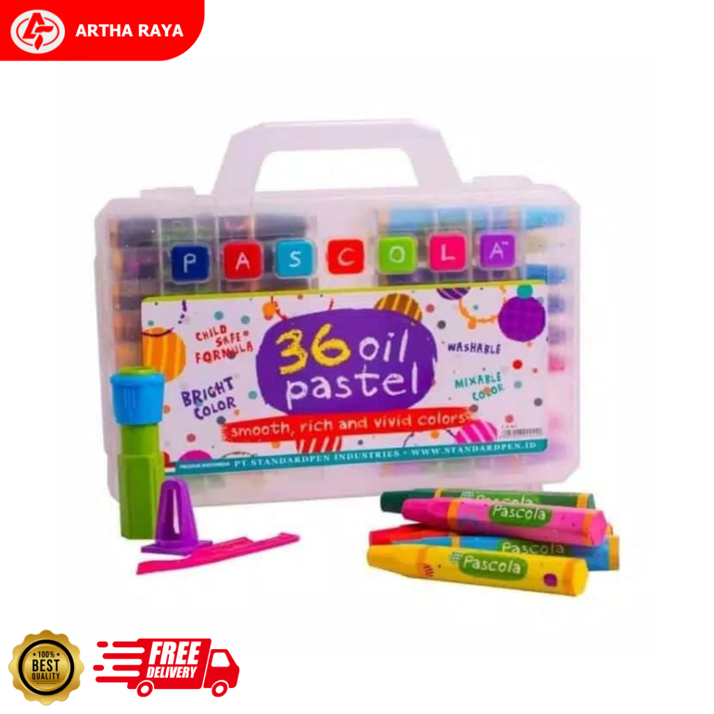 

Crayon Pascola Oil Pastel 36 Warna