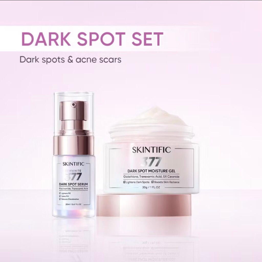 [PRELOVED] SKINTIFIC 2PCS PAKET Symwhite 377 Set Brightening & Anti Dark Spot Paket Skincare Kecanti