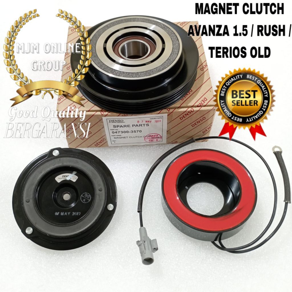 Magnet Clutch Puli Kompresor Ac Avanza 1.5 Rush Terios Lama