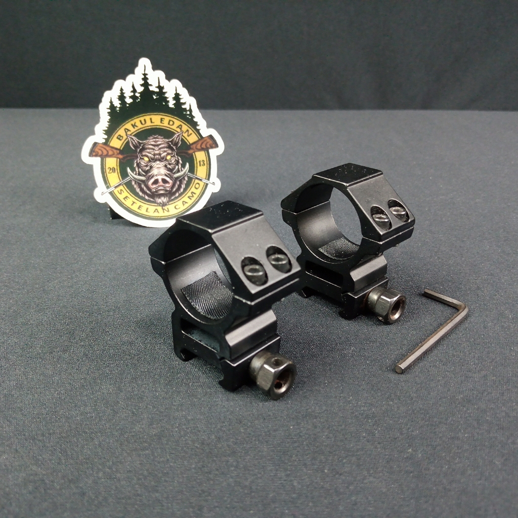 MOUNTING DOBEL BAUT OD30 REL 22 PENDEK / MONTING TELESKOP OD30 REL 22 (SC2006)