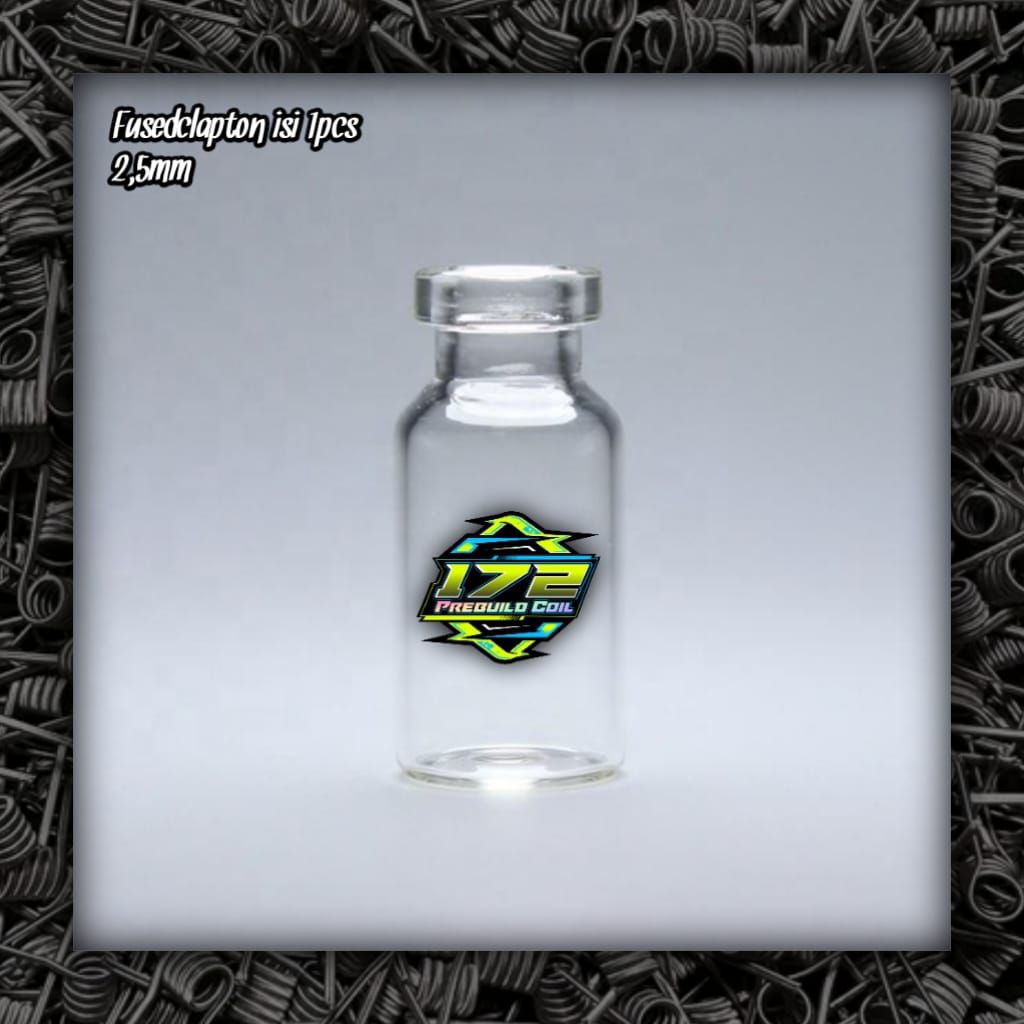 

sticker botol vial fc ukuran 2,5mm isi 1pcs