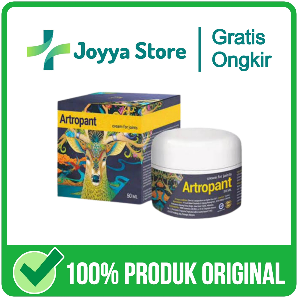Artropant Asli Original Cream Salep Obat Nyeri Sendi Tulang Kaku Keseleo Encok Efektif Cepat Aman Be