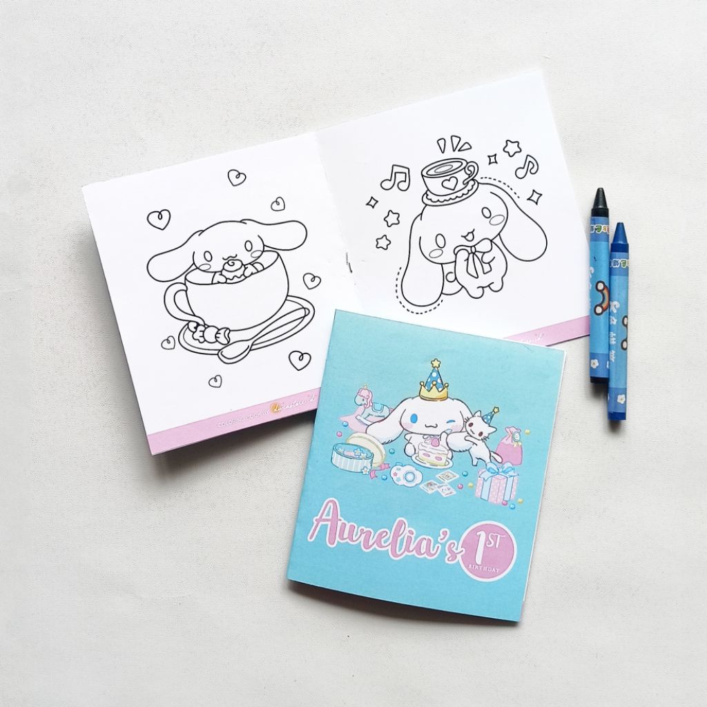 

Mini Coloring Book/Buku Mewarnai - Souvenir Ulang Tahun Anak