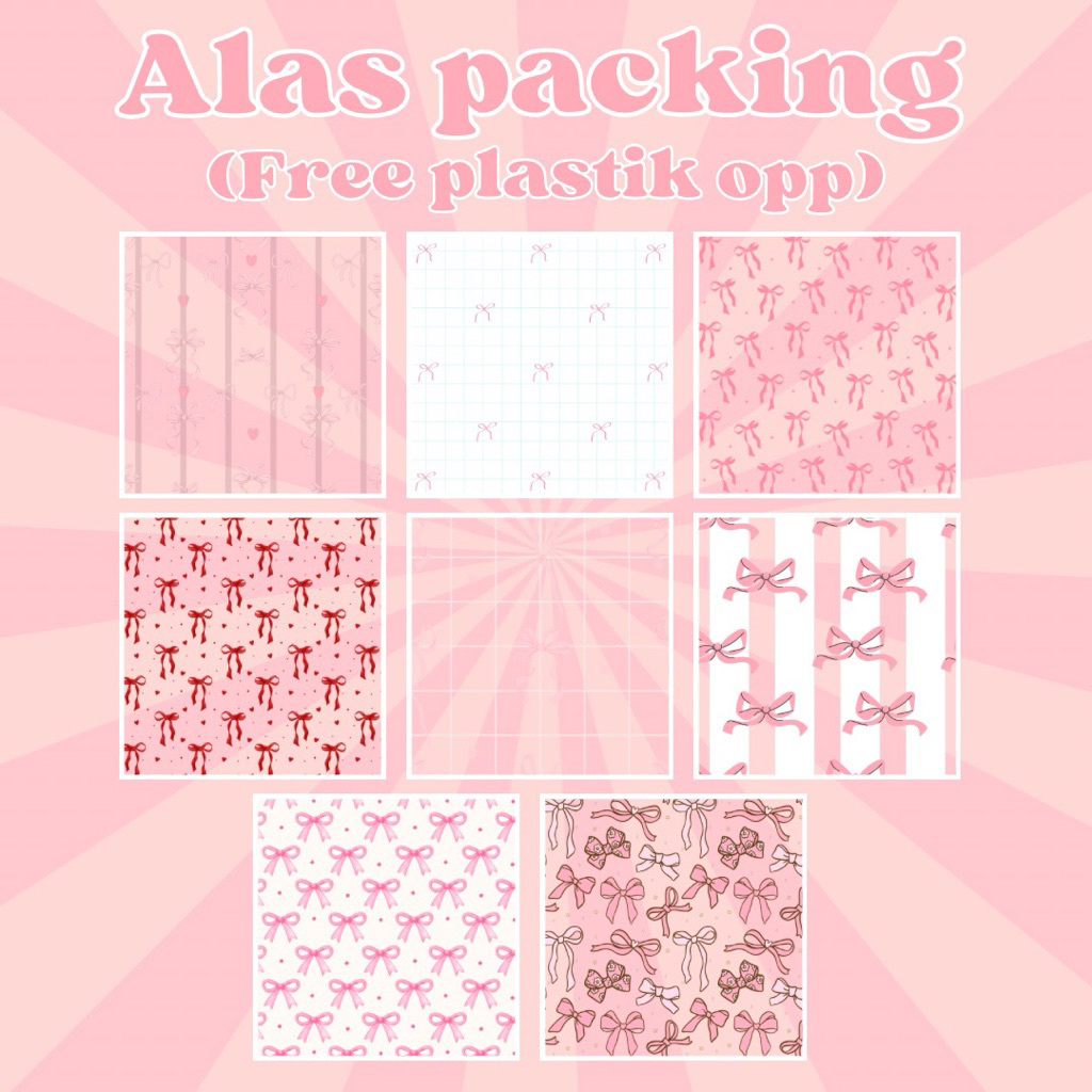 

STARLY - FREE PLASTIK ALAS PACKING ALAS PACKING CINCIN ALAS PACKING KALUNG ALAS PACKING PACKINH AESTETIC