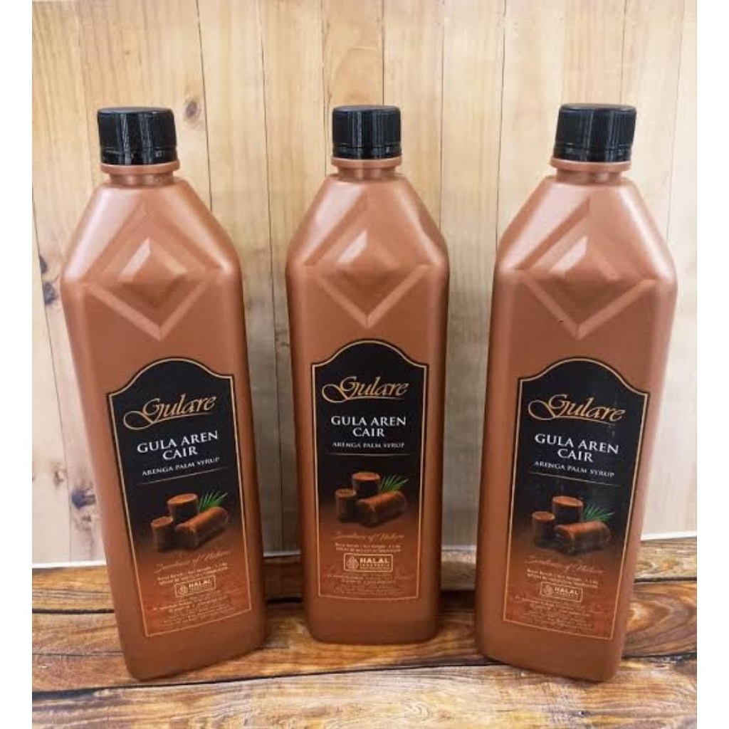 

GULARE GULA AREN CAIR 1,3 KG KEMASAN PRAKTIS