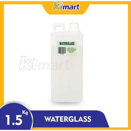 

WATERGLASS BE 52 PENGUAT WARNA UKURAN 1,5 KG 1500 gr, 750 gr EXTRA BUBBLE WRAP