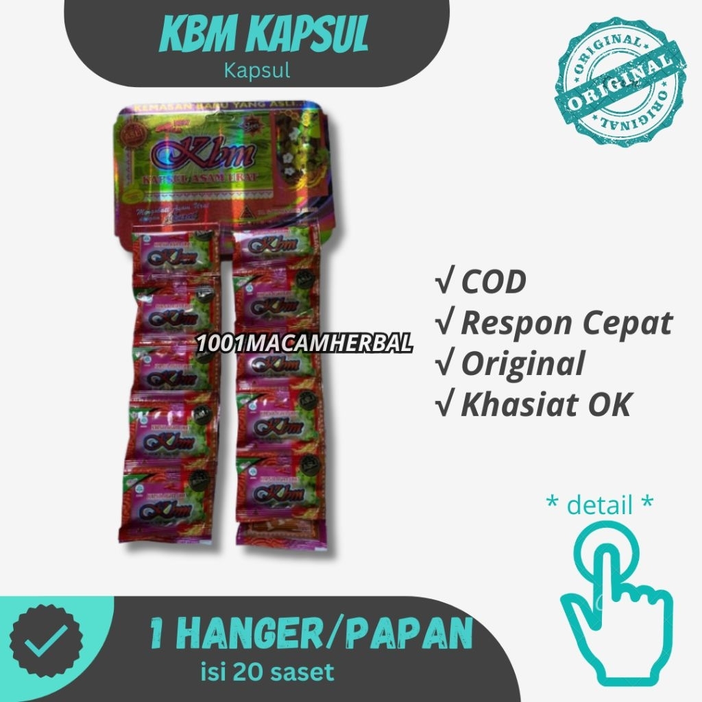 KBM Kapsul Asam Urat Original