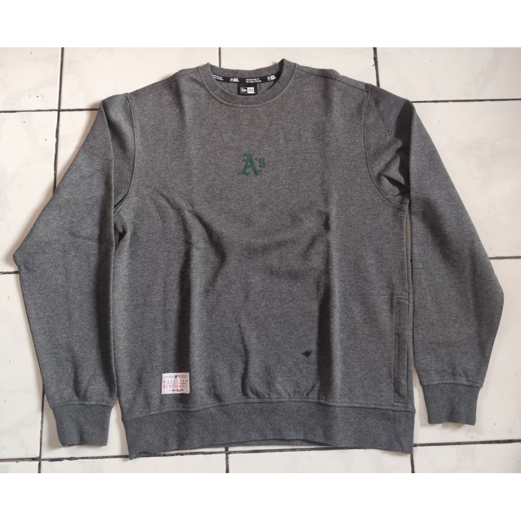 Crewneck New Era Oakland Athletics