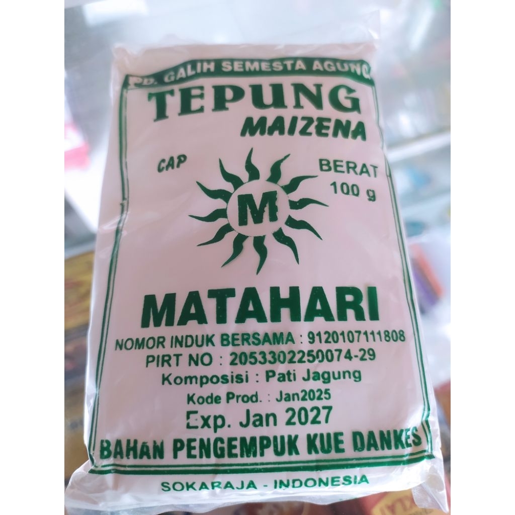 

Tepung Maizena 100 g