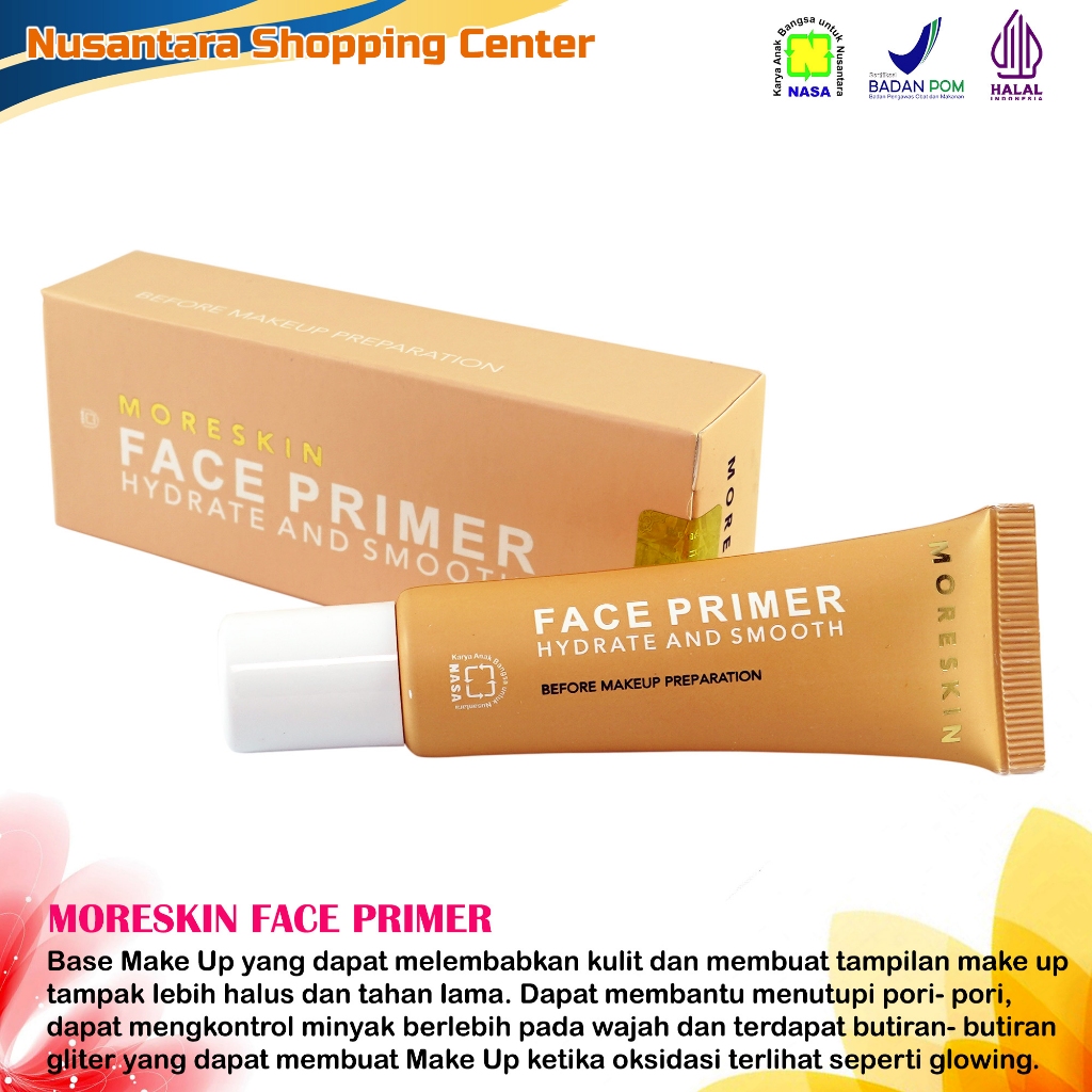 PRIMER MAKE UP MORESKIN FACE PRIMER