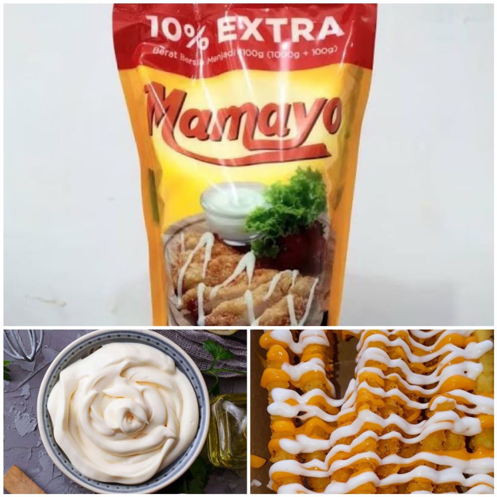 

1kg Mayonais Mamayo mayones serbaguna mayonaise salad buah toping snack
