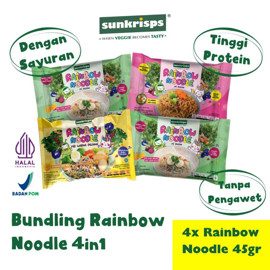 

Bundling Rainbow Noodle 4in1| Mie Pelangi by Sunkrisps