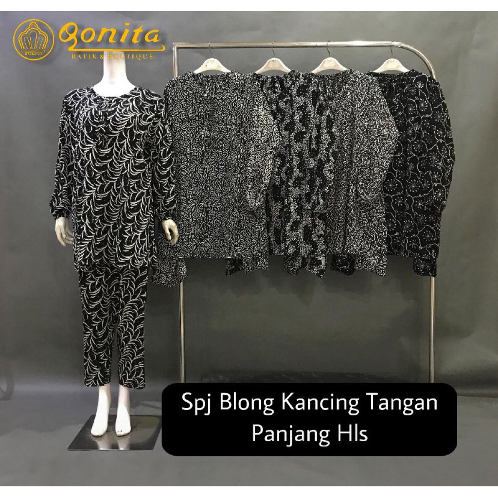 setelan celana qonita batik