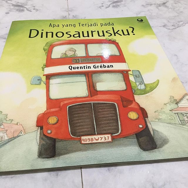 Apa yang terjadi pada dinosaurusku ? buku cerita anak Buku Cerita anak bahasa indonesia dongeng sebe