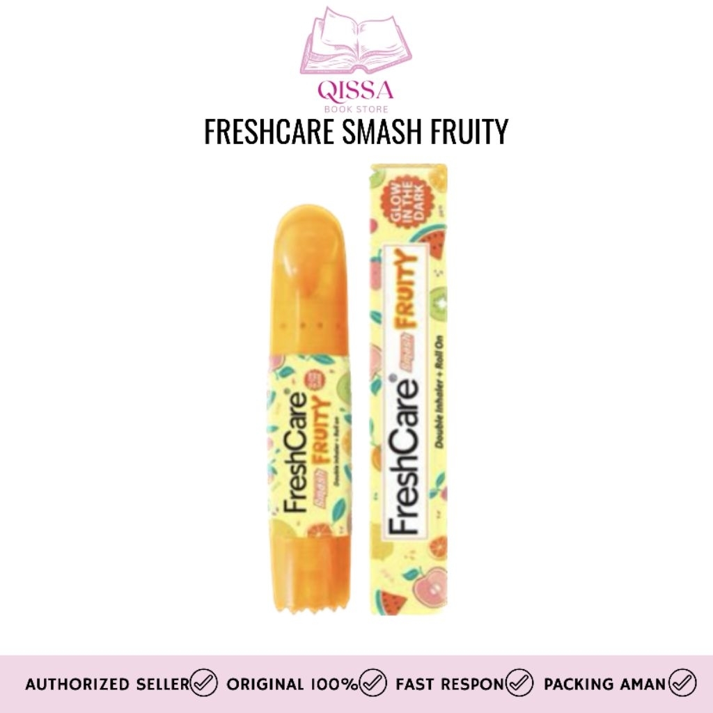 [ READY STOCK ] FreshCare Smash Fruity | Freshcare Double Inhaler+Kerokan+Roll On+Pijat dan Relaksas