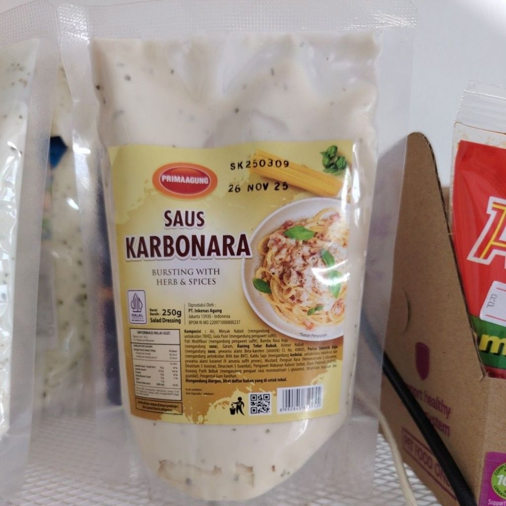 

Karbonara Prima Agung 250gr