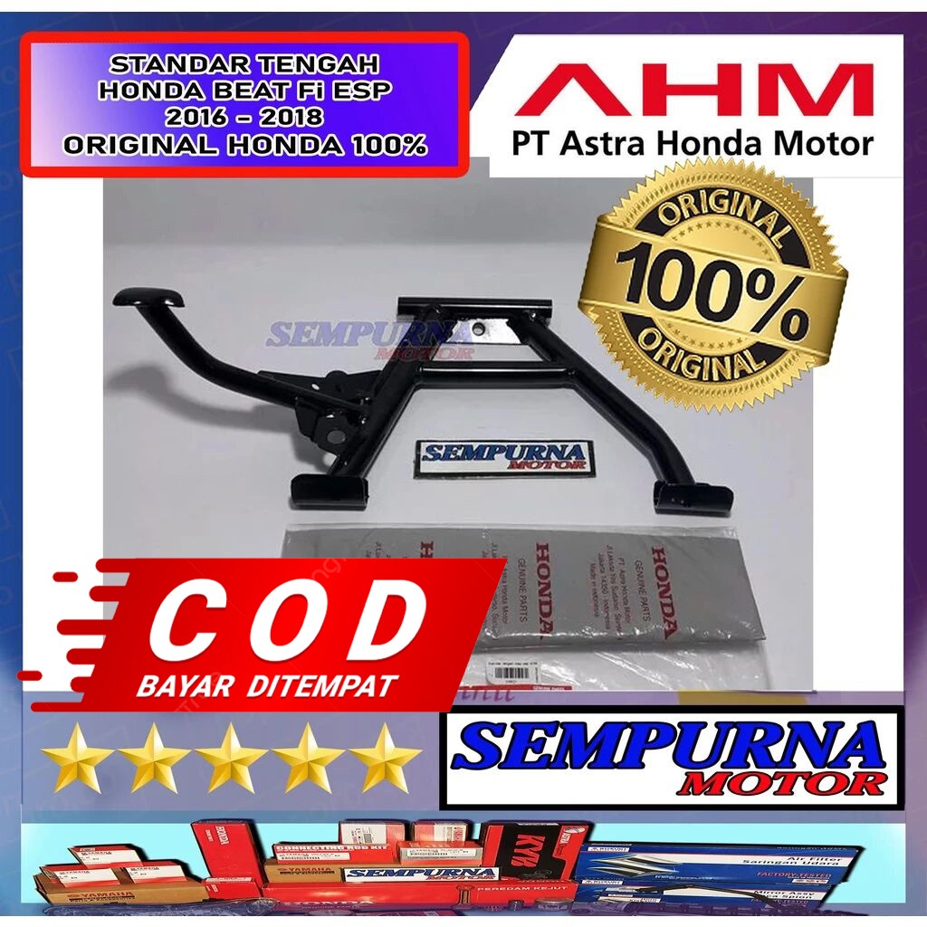 50500K81N00 Standar Tengah Beat Fi ESP 2016-2018 Eco Street 100% Original Honda